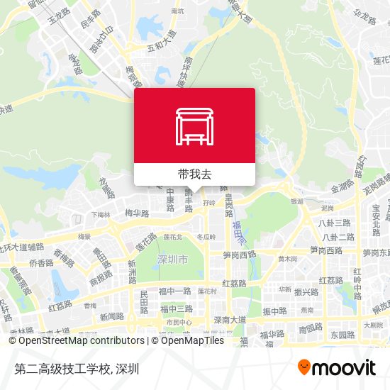 第二高级技工学校地图