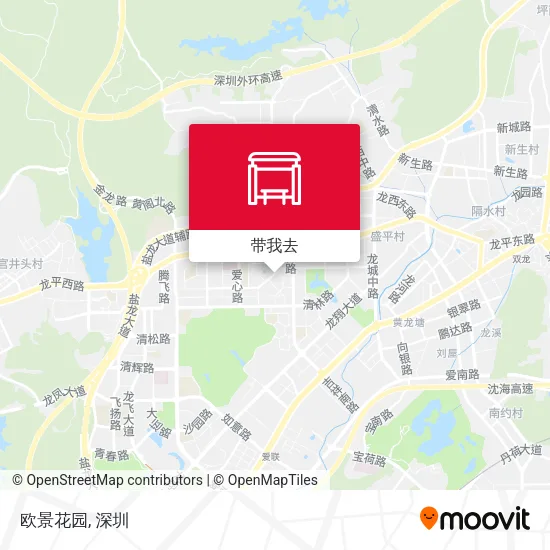 欧景花园地图