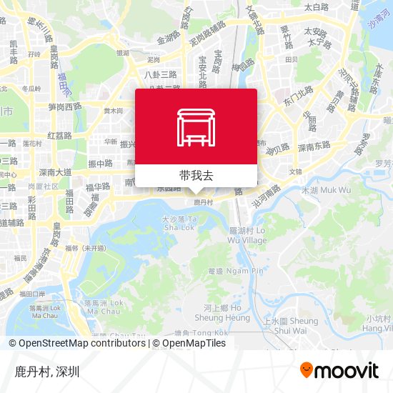 鹿丹村地图