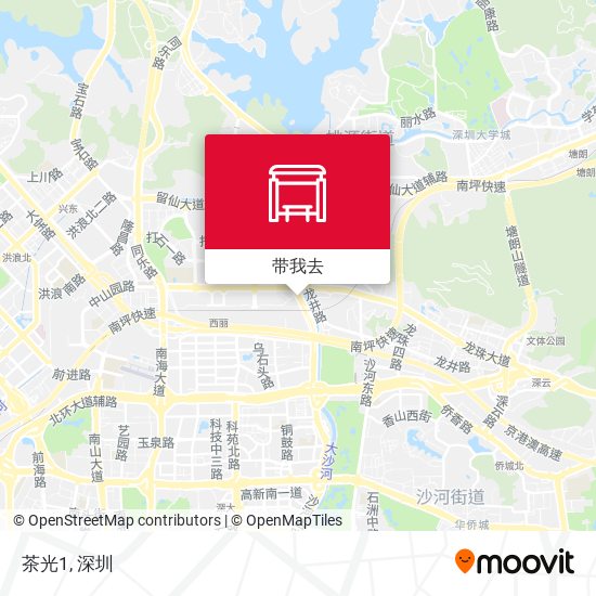茶光1地图