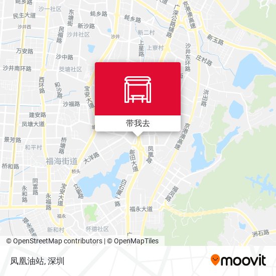 凤凰油站地图