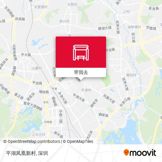 平湖凤凰新村地图