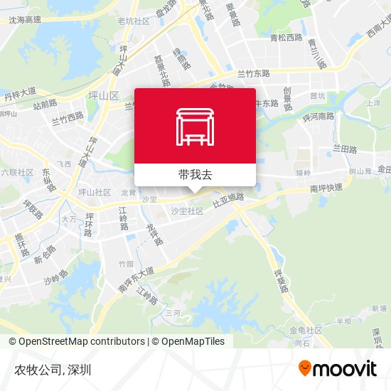 农牧公司地图