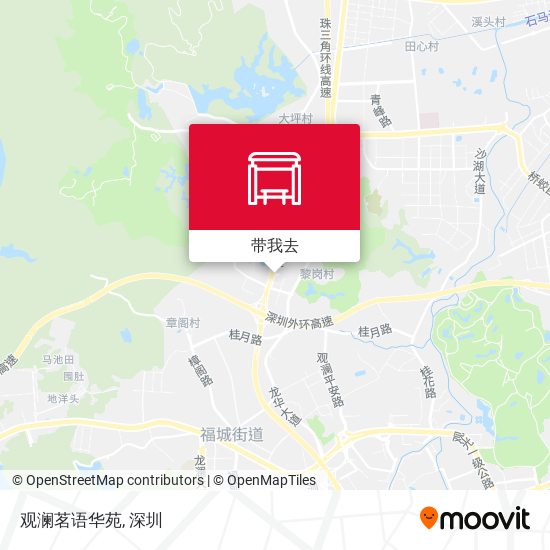 观澜茗语华苑地图