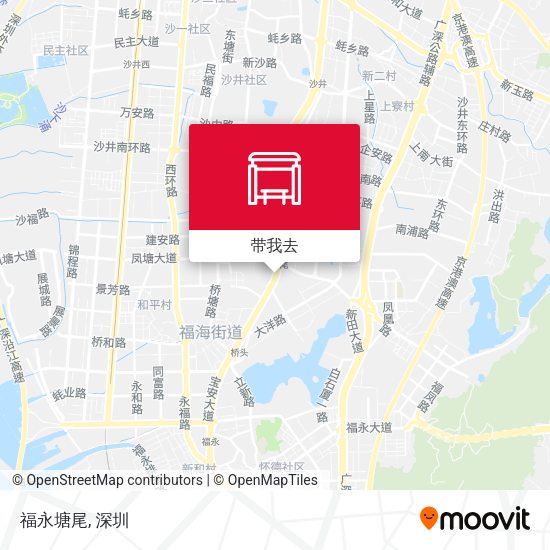 福永塘尾地图