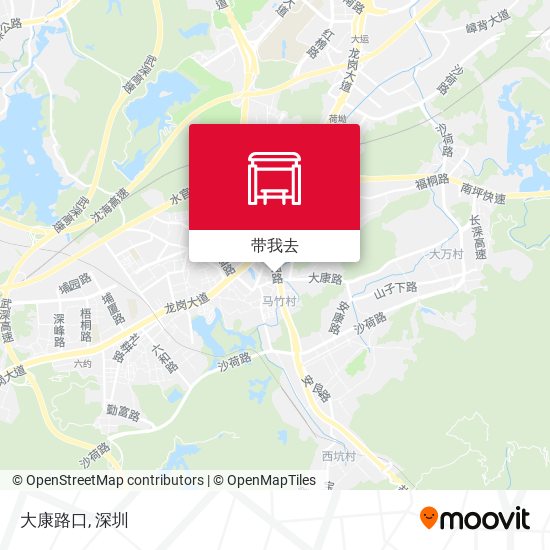 大康路口地图