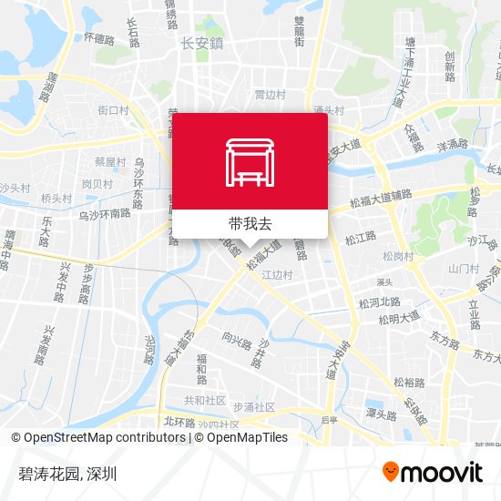 碧涛花园地图