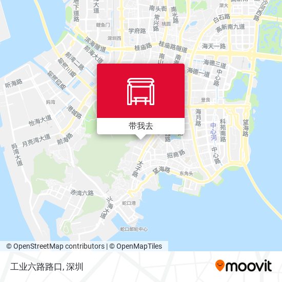 工业六路路口地图