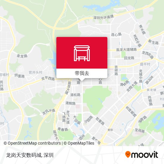 龙岗天安数码城地图