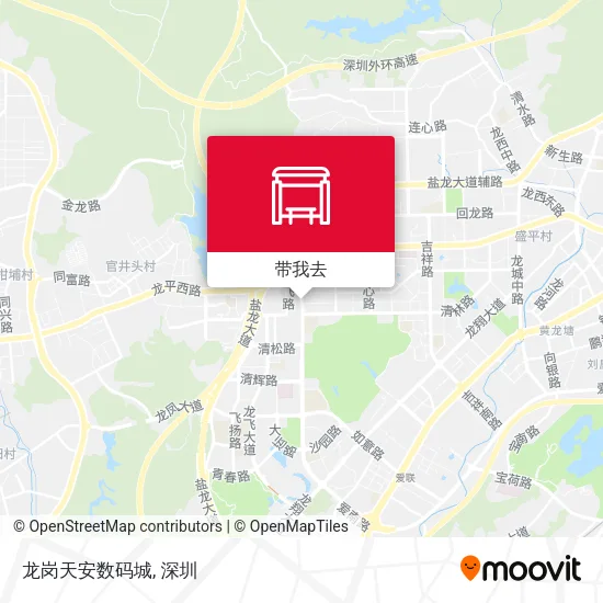 龙岗天安数码城地图