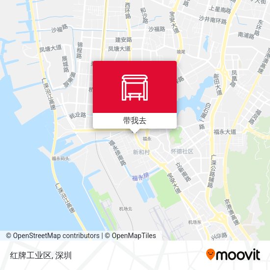 红牌工业区地图