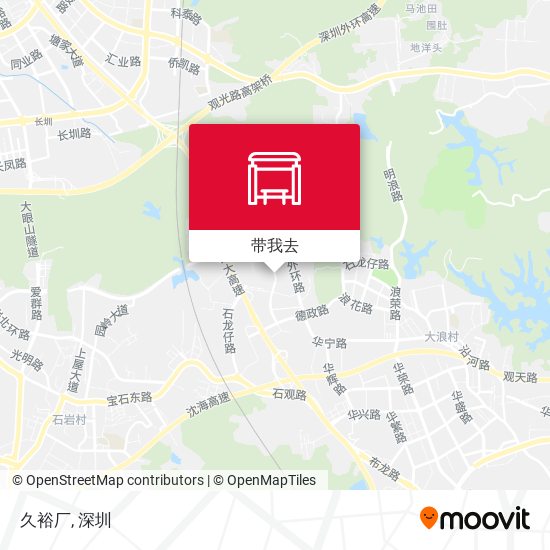 久裕厂地图