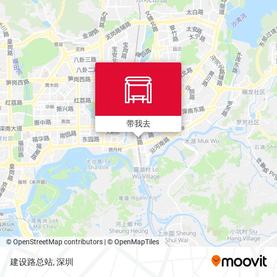 建设路总站地图