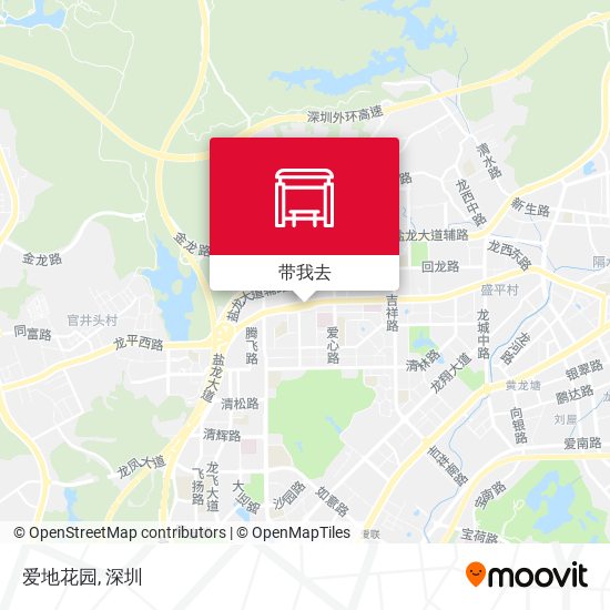 爱地花园地图