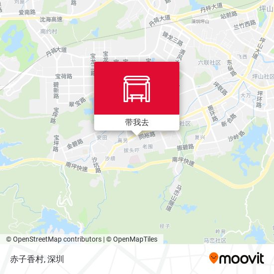 赤子香村地图