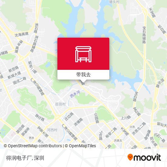 得润电子厂地图