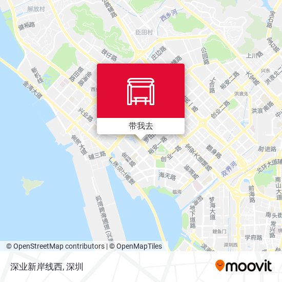 深业新岸线西地图