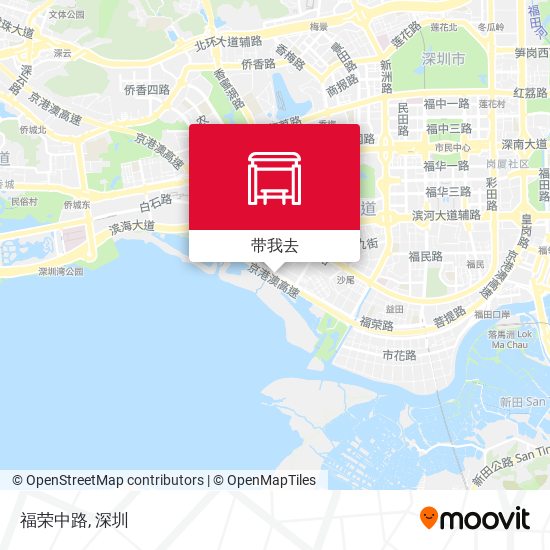 福荣中路地图