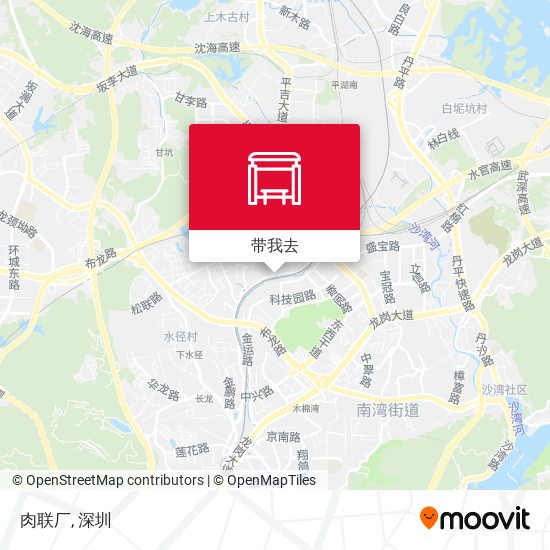 肉联厂地图