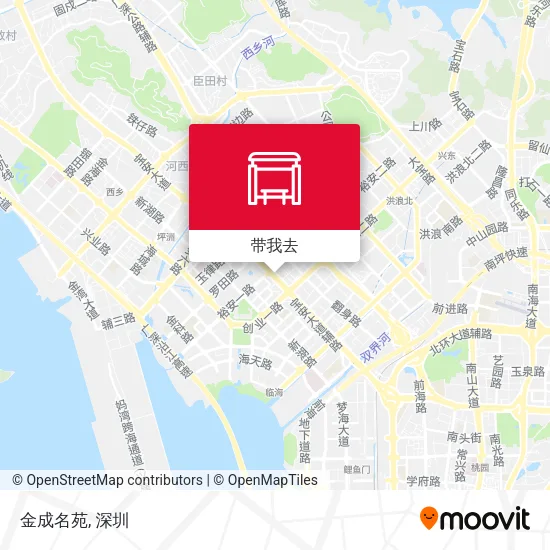 金成名苑地图