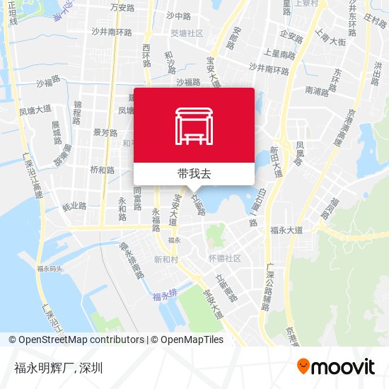 福永明辉厂地图