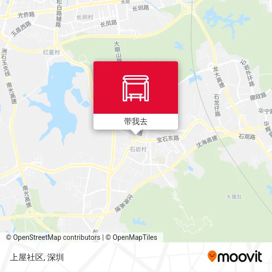 上屋社区地图