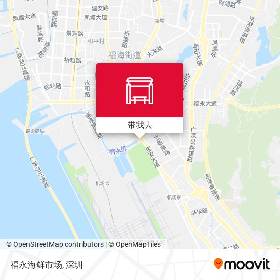 福永海鲜市场地图