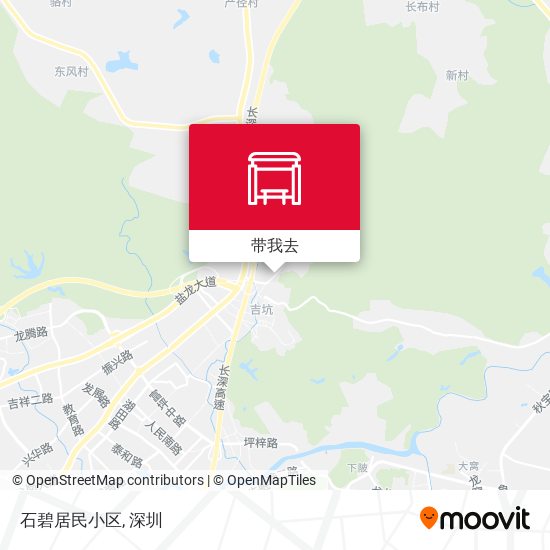 石碧居民小区地图