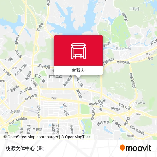桃源文体中心地图
