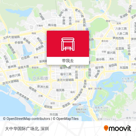 大中华国际广场北地图