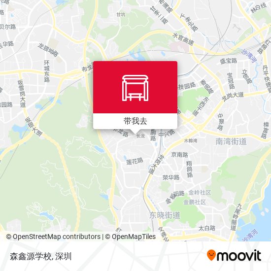 森鑫源学校地图