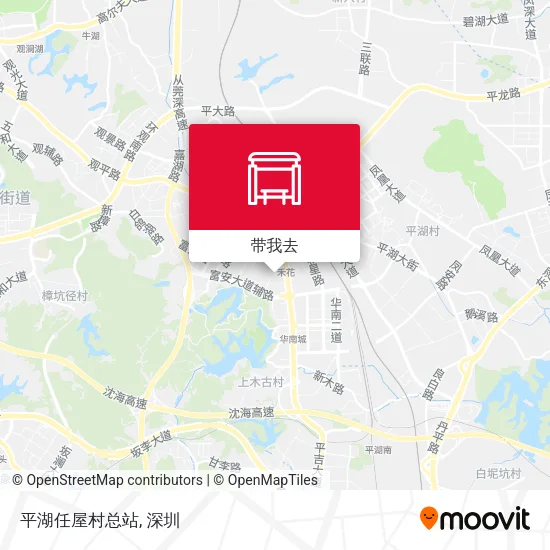 平湖任屋村总站地图