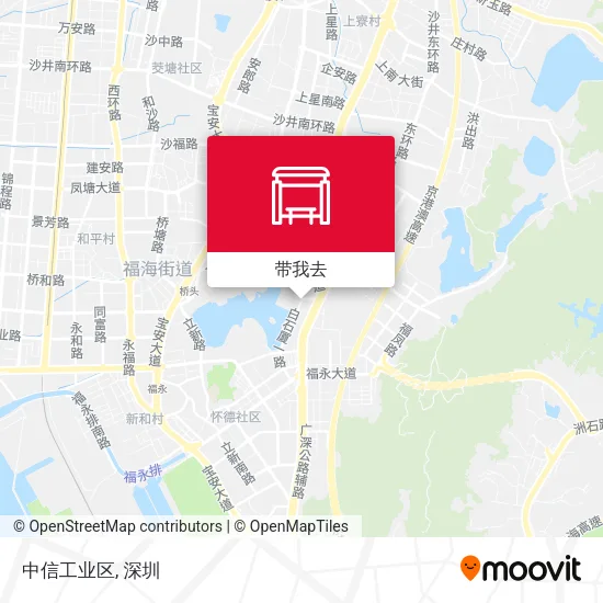 中信工业区地图