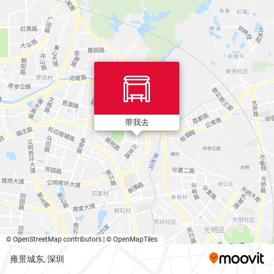 雍景城东地图
