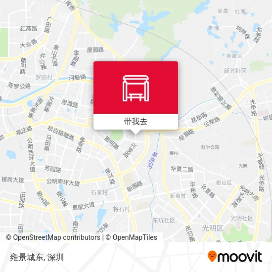 雍景城东地图