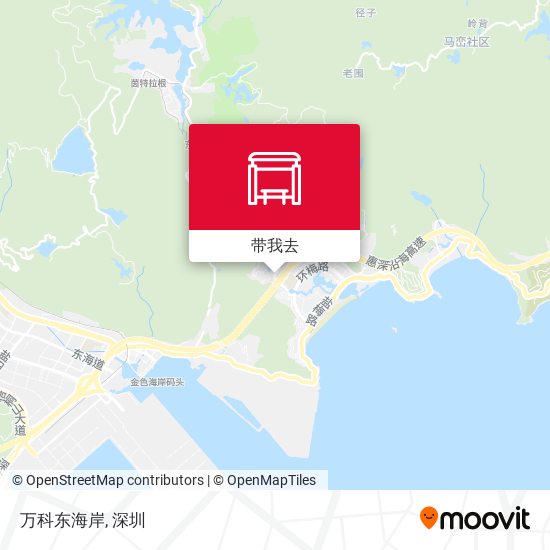 万科东海岸地图