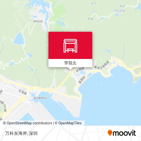 万科东海岸地图