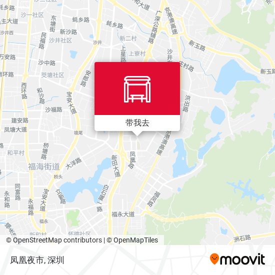 凤凰夜市地图