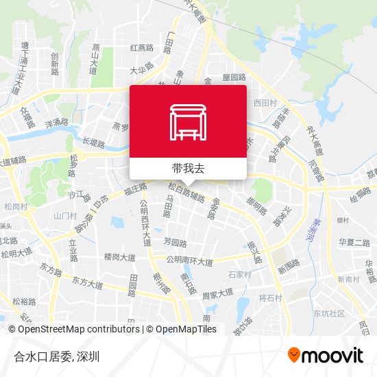 合水口居委地图