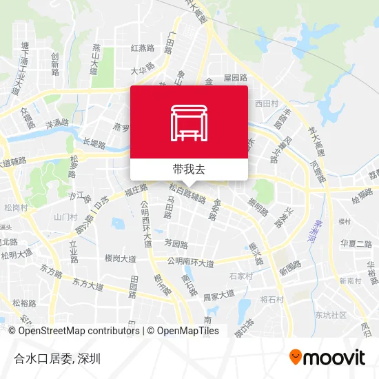 合水口居委地图