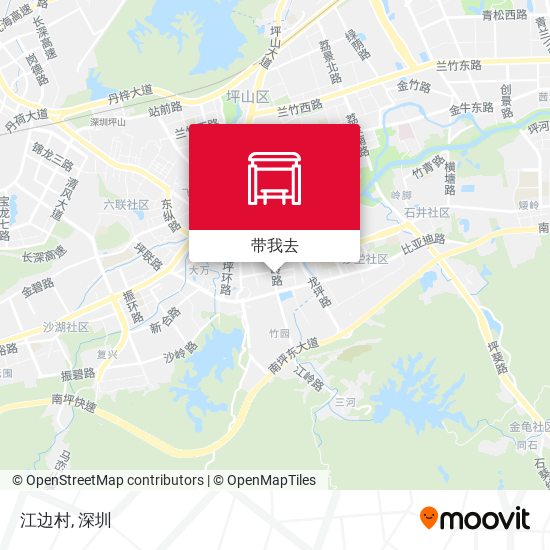 江边村地图