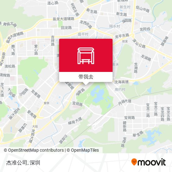 杰准公司地图