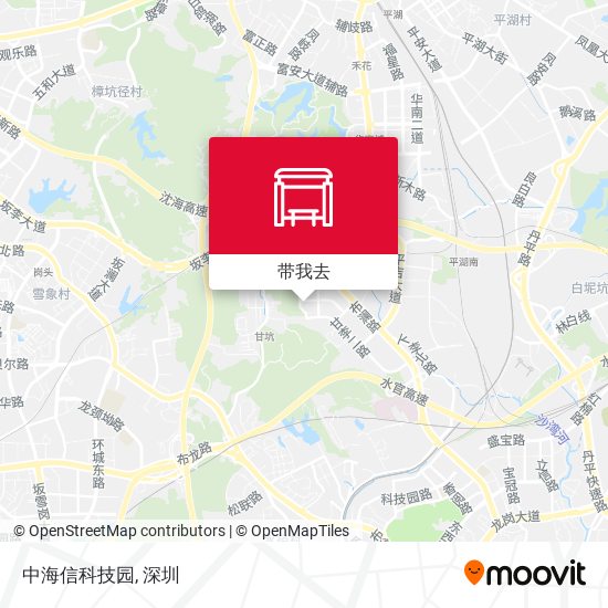 中海信科技园地图