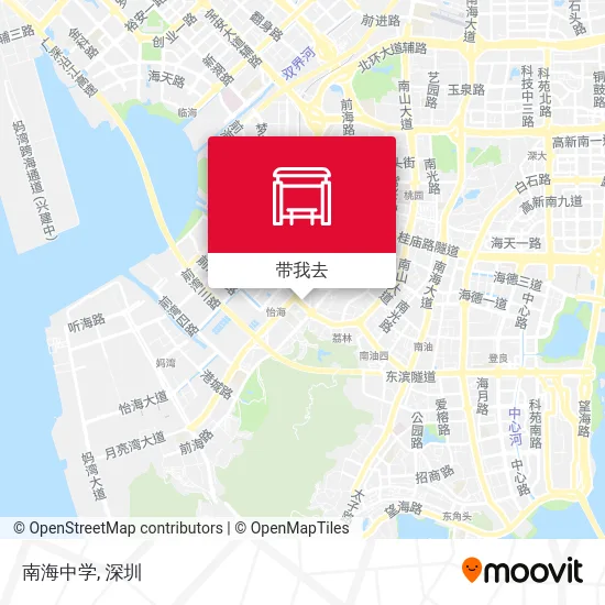 南海中学地图