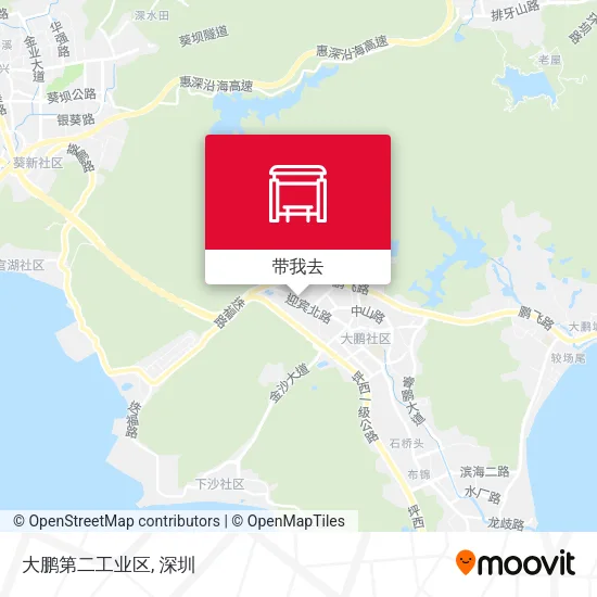 大鹏第二工业区地图