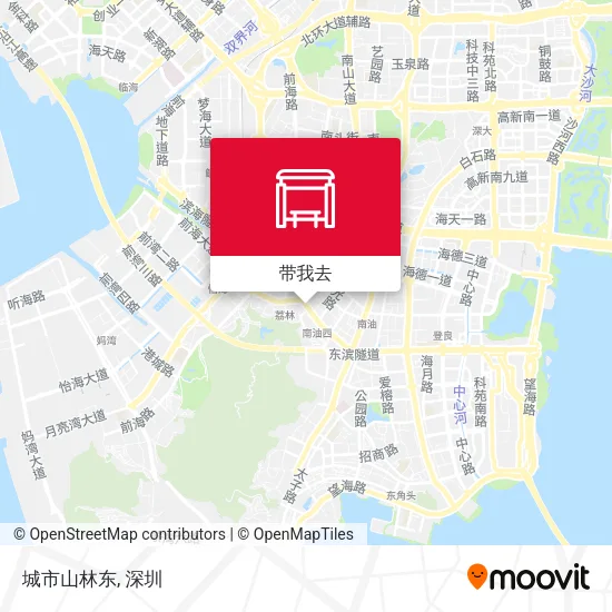 城市山林东地图