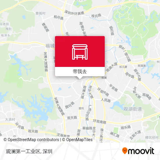 观澜第一工业区地图