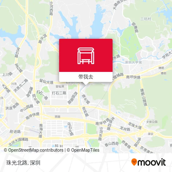 珠光北路地图