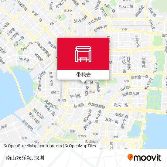 南山欢乐颂地图