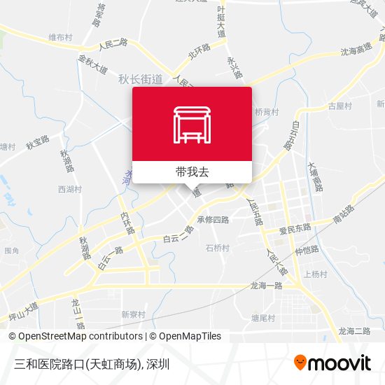 三和医院路口(天虹商场)地图